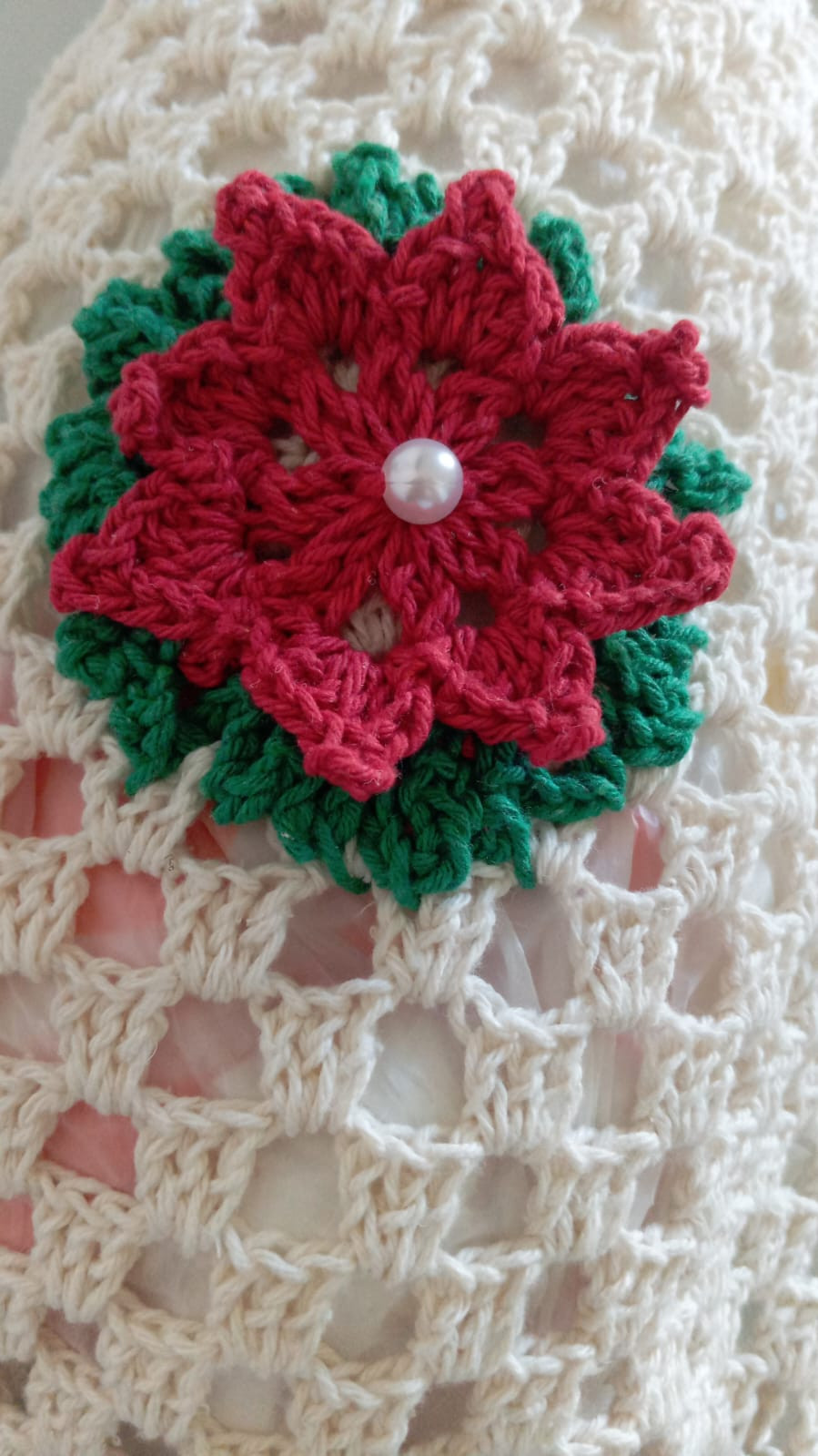 puxa saco croche- feito por BIguaçu