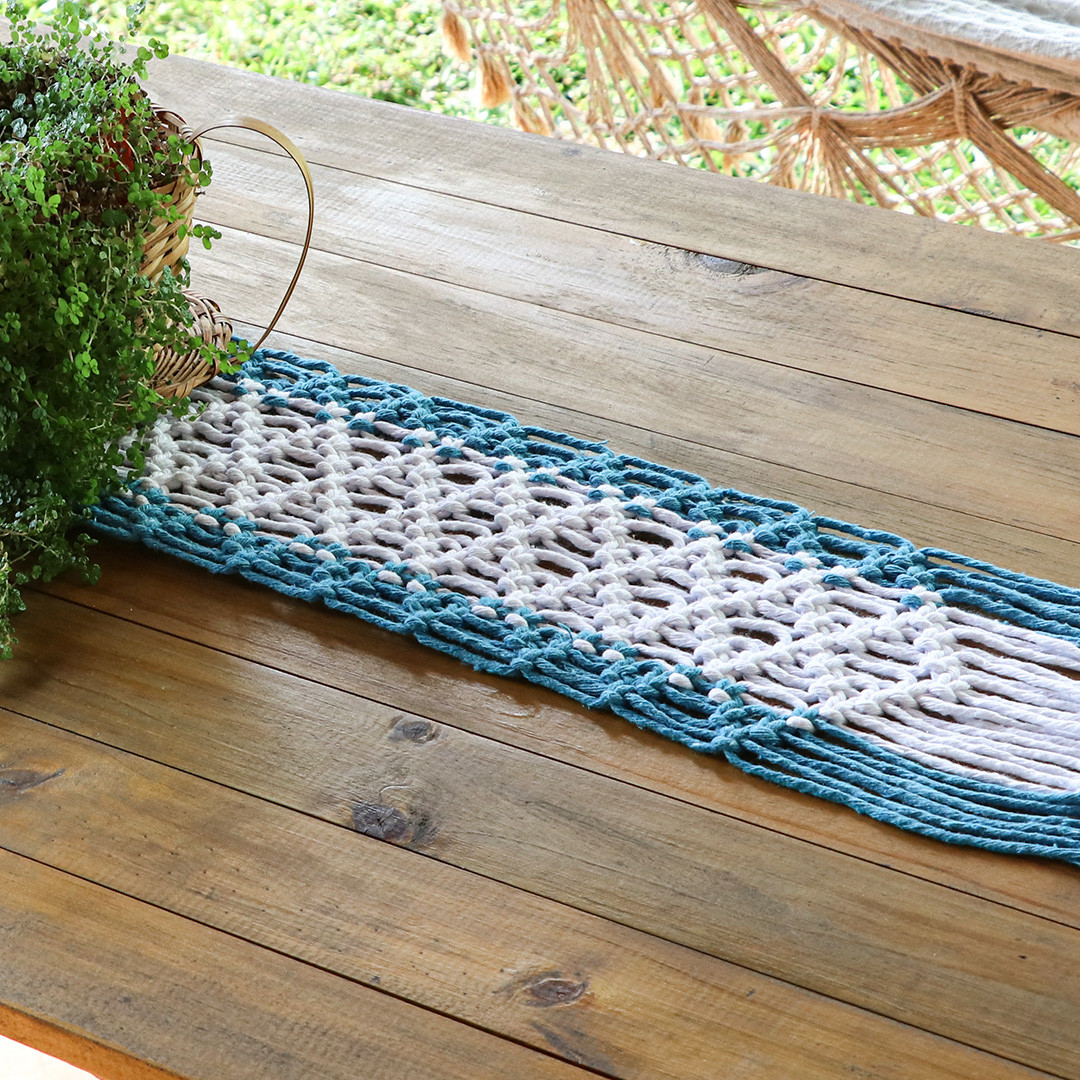 Caminho de mesa,centro de mesa em macrame tutorial passo a passo 2.jpg